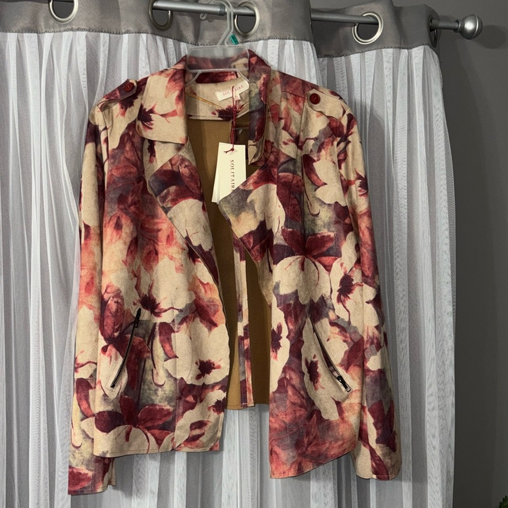 Very bold colored Fall hand made by Artesian jacket!